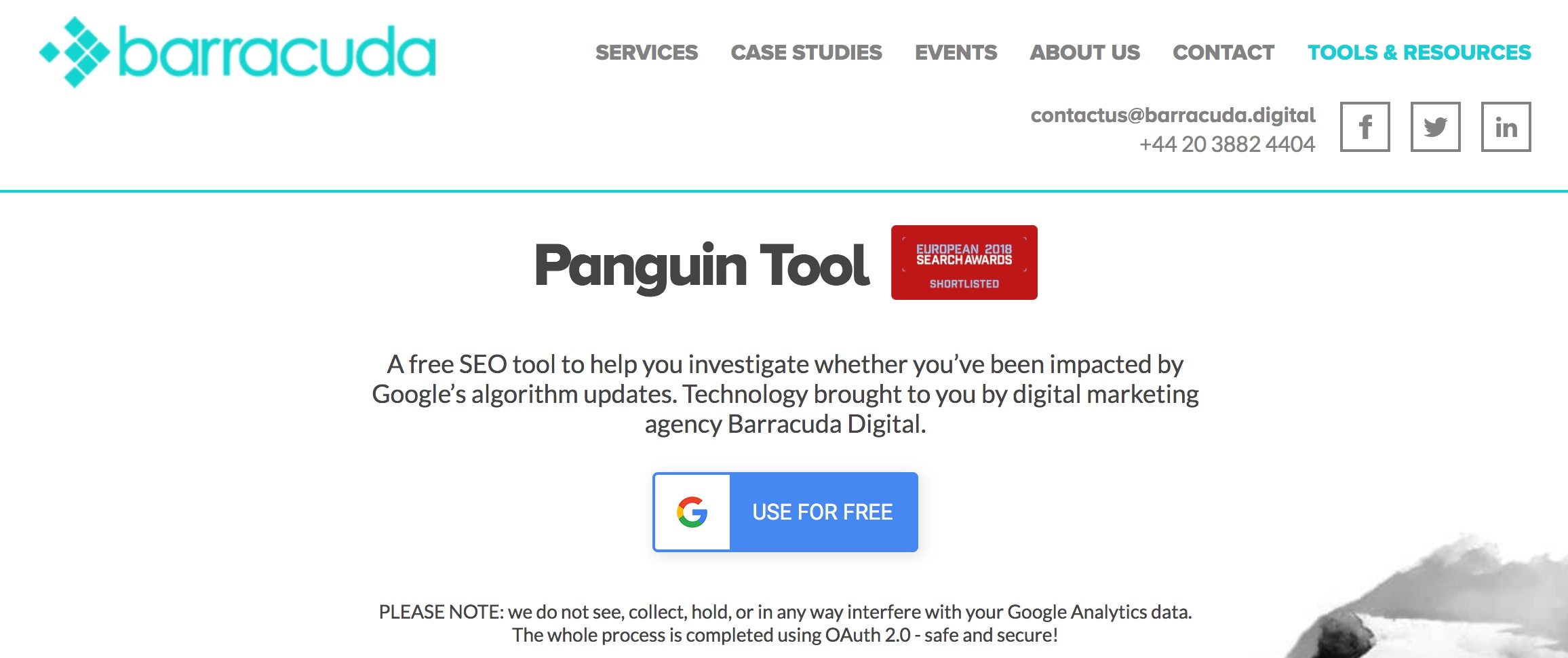 Try This Barracude Google Algorithm Update Checker Tool - KISS PR